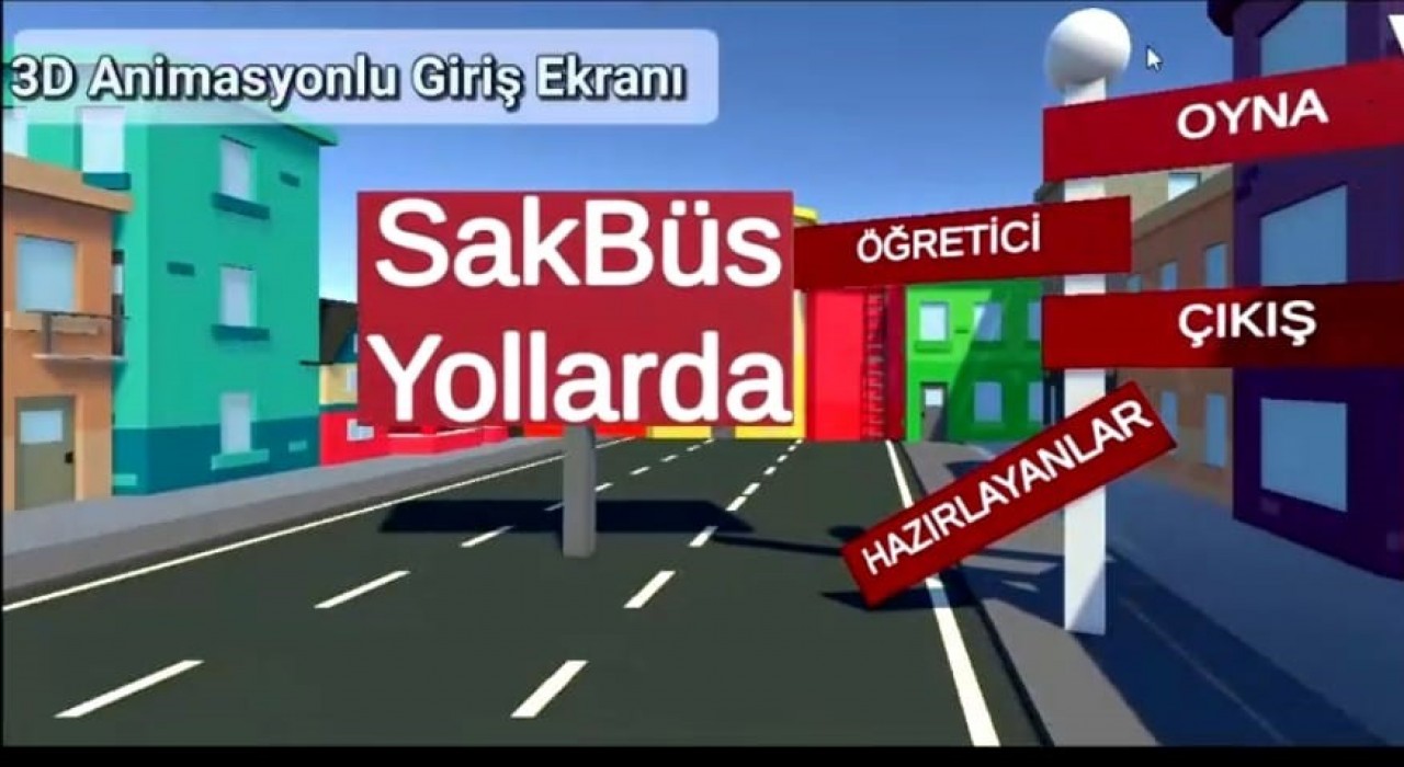 Sakaryanın yazılım dehaları şehri oyuna dönüştürdü