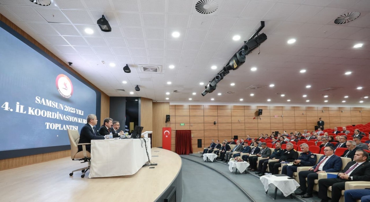 Samsunda 106 milyar TLlik kamu yatırımı ve güvenlik hamlesi