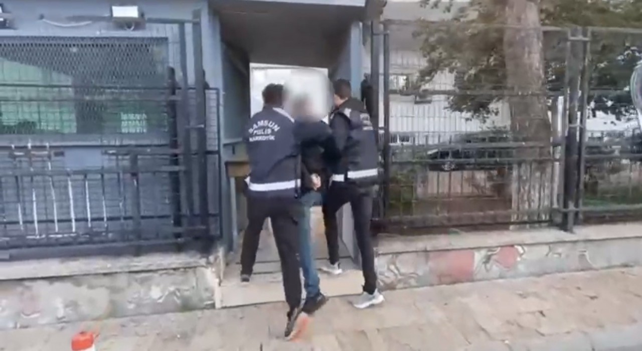 Samsunda 35 yıl kesinleşmiş hapis cezası bulunan firari yakalandı