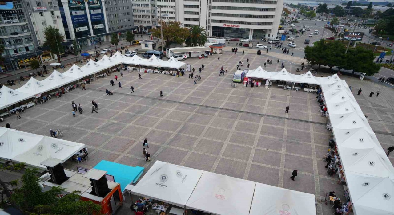 Samsunda kadın eliyle üretilen ürünler görücüye çıktı