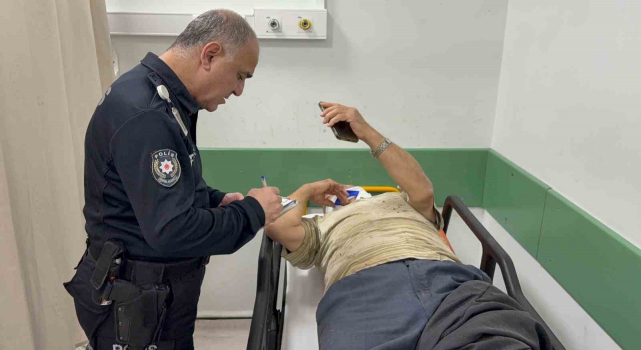 Samsunda patpat devrildi: Dede ve torunu yaralandı