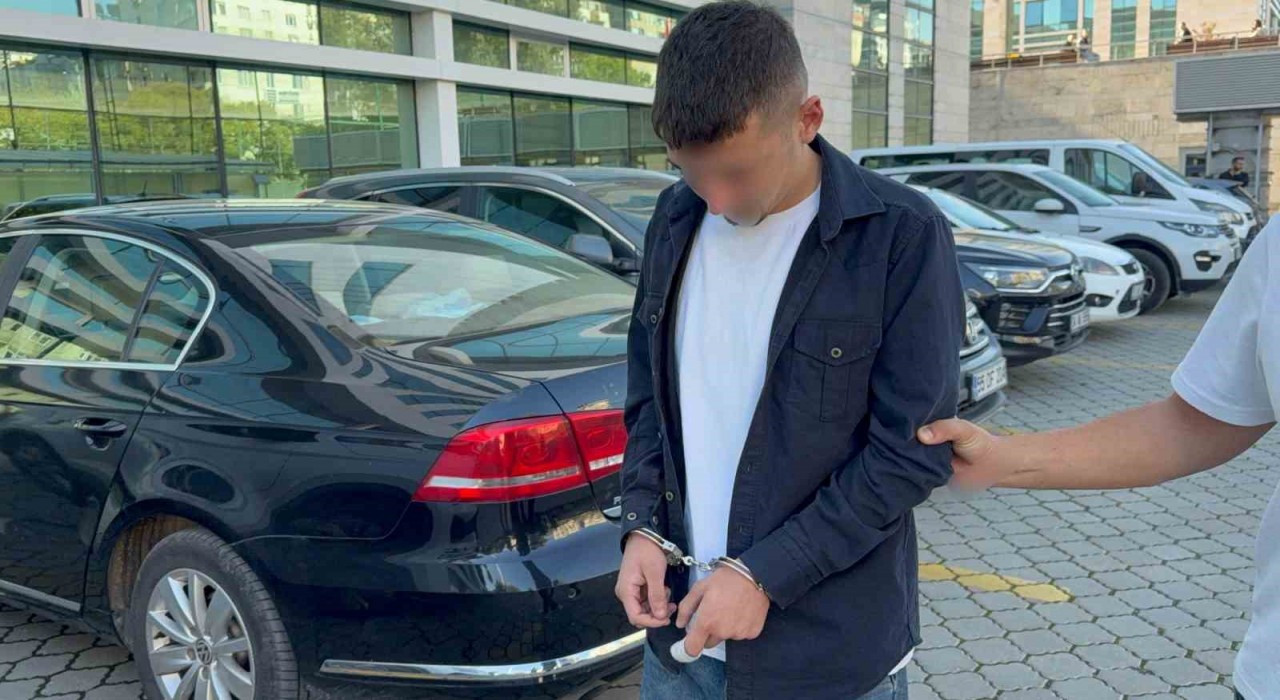 Samsunda şapka gasbına 3 gözaltı