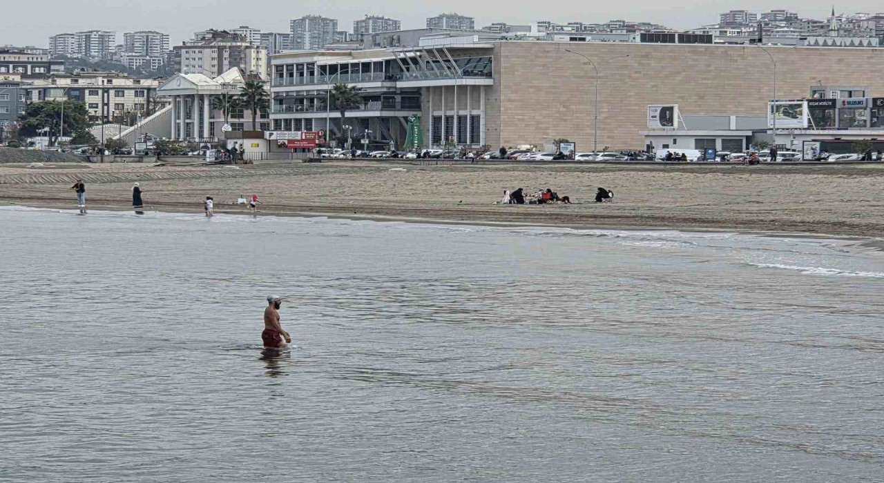 Samsunda sonbaharda deniz keyfi