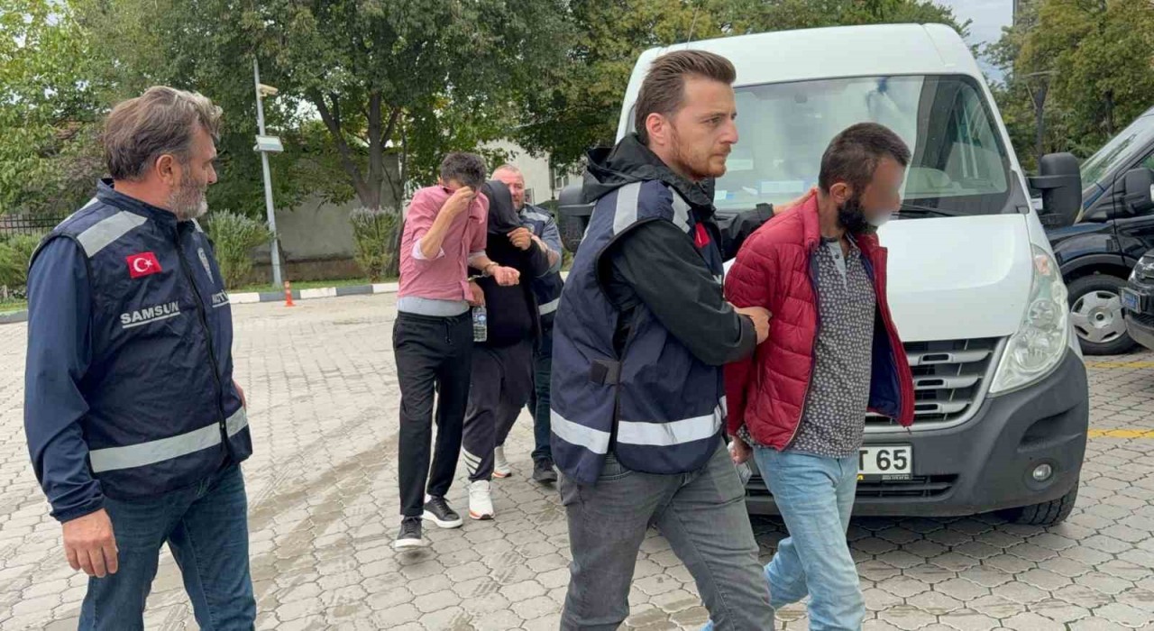Samsunda uyuşturucu operasyonları: 3 gözaltı