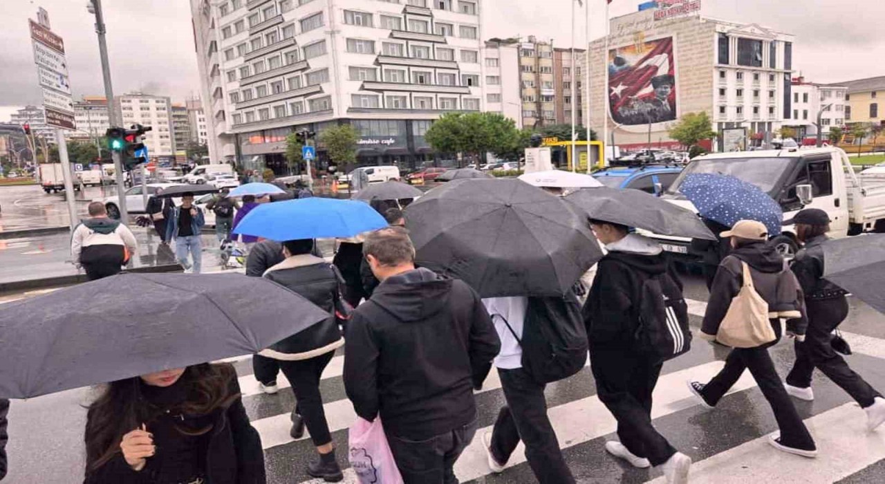 Samsunda yağmur etkili oldu