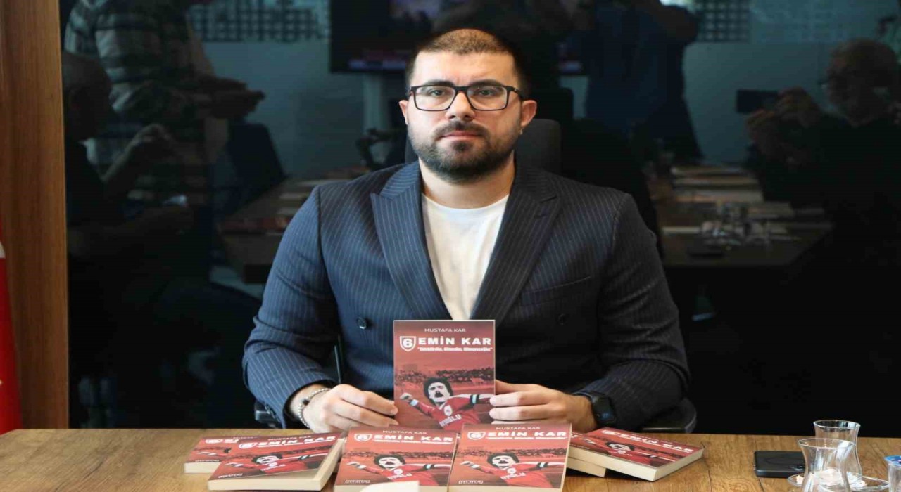 Samsunspor efsanesi Emin Karın hayatı kitap oldu