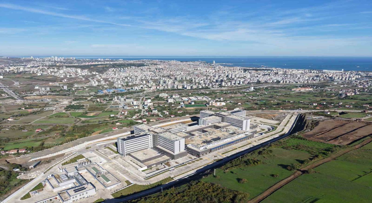 Samsunun sağlık devinde geri sayım başladı: Şehir hastanesi kapılarını açmaya hazırlanıyor