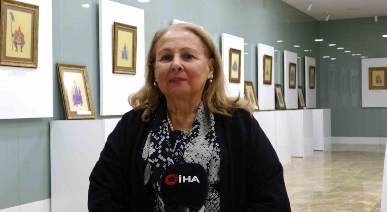 Sanatçı Ruhsar Özer, 53 minyatür eserini Kütahyada sergiledi