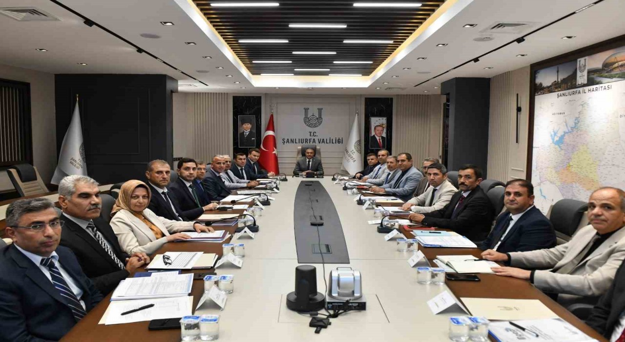 Şanlıurfada eğitimin genel durumu ele alındı