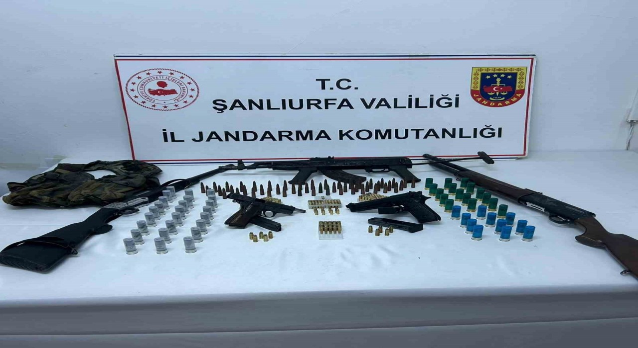 Şanlıurfada silah kaçakçılığı operasyonu: 7 gözaltı