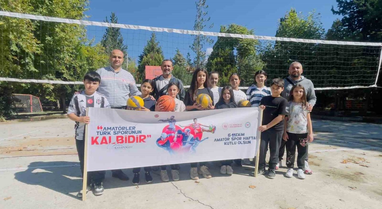 Sarıgölde okullar spora doydu