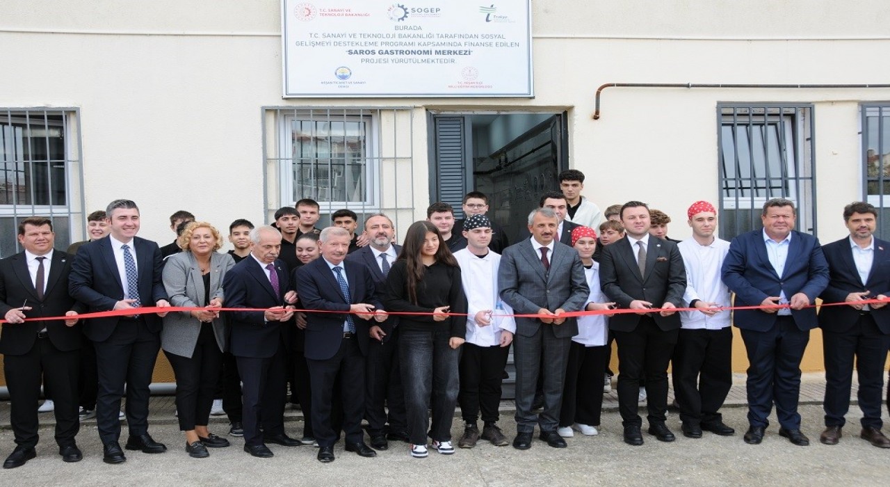 Saros Gastronomi Merkezi açıldı