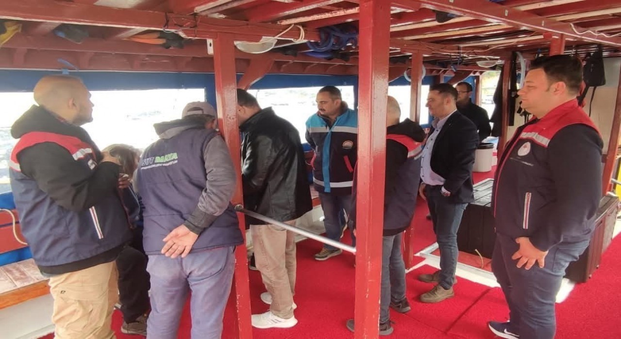 Saroz Körfezinde yapay resif projesi için yer tespiti yapıldı