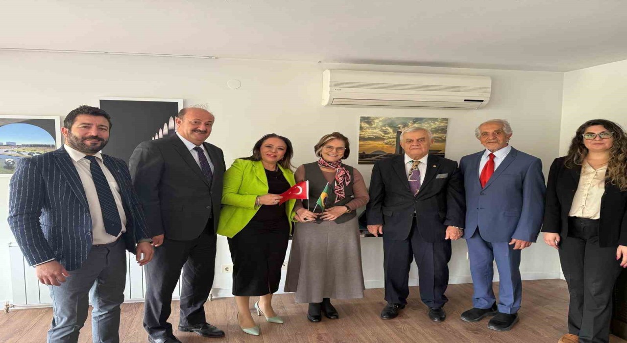 SATKOFtan Brezilya Büyükelçiliği ile sağlık diplomasisinde sürdürülebilir iş birliği adımları