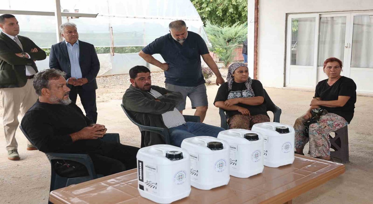 Selden zarar gören Ortacalı üreticiye büyükşehir desteği