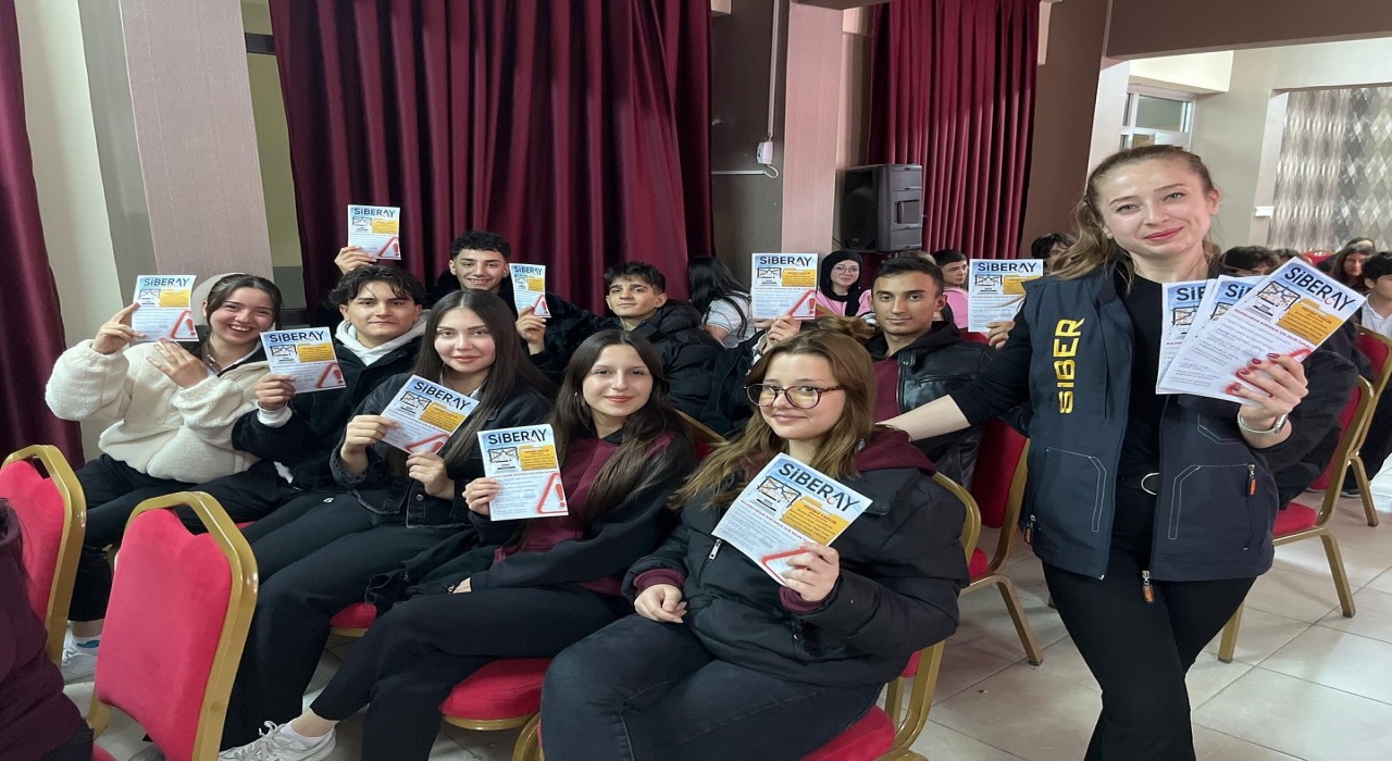 SİBERAY ekibi bilgilendirme faaliyetlerine devam ediyor