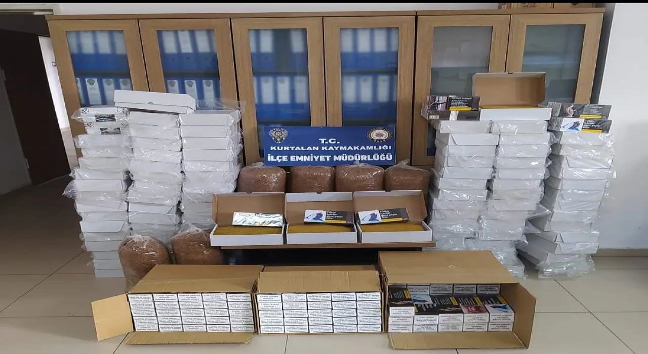 Siirtte 140 kilo tütün ve 30 bin makaron ele geçirildi