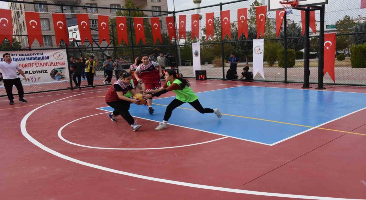 Siirtte 3X3 Sokak Basketbol Turnuvası başladı