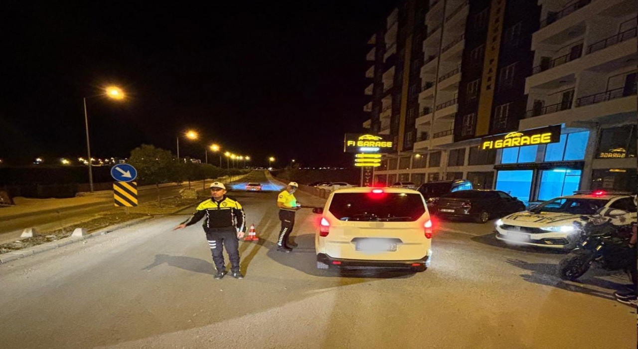 Siirtte alkol denetiminde 99 bin lira ceza kesildi