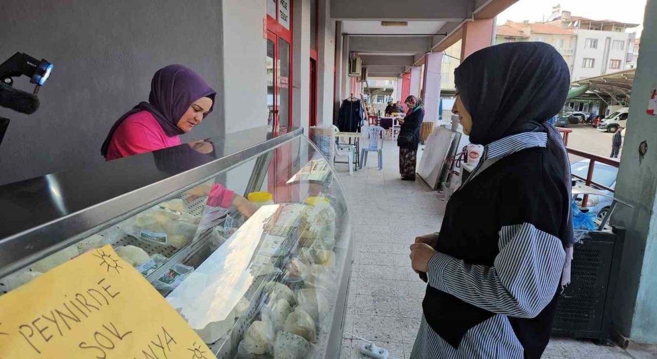 Sındırgıda kadınlar üretiyor, doğal peynirler sofralara ulaşıyor