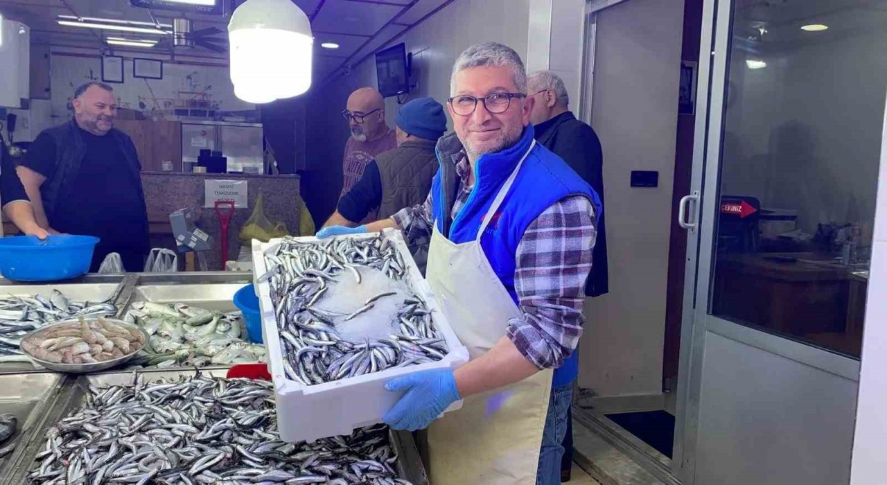 Sinopta hamsi fiyatları yarıya düştü