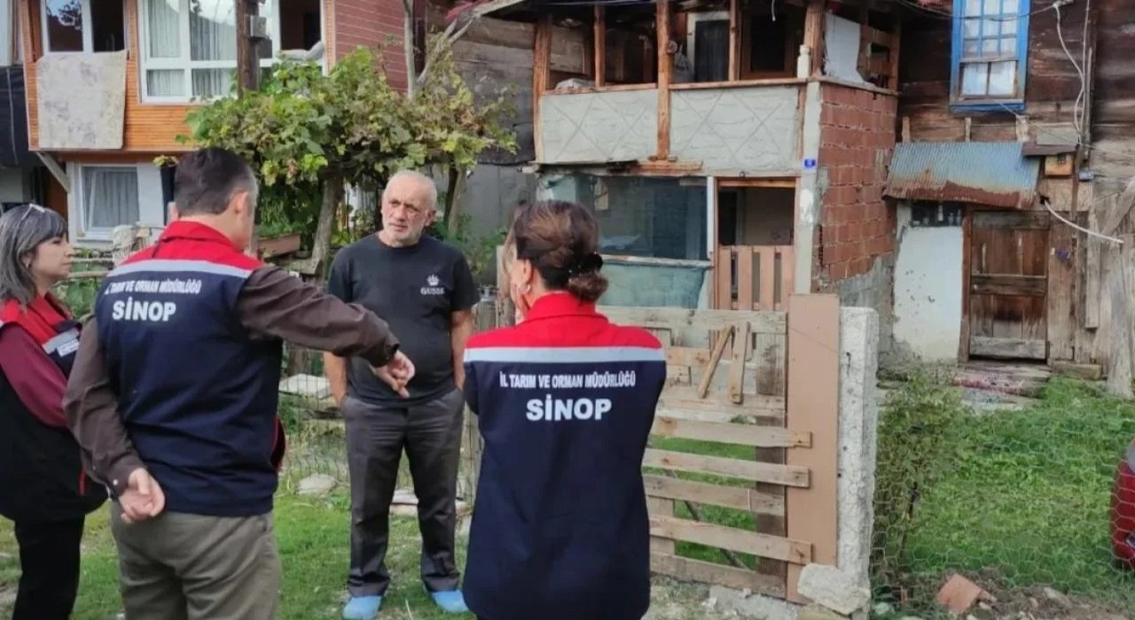 Sinopta üreticinin sorunlarına yerinde tespit