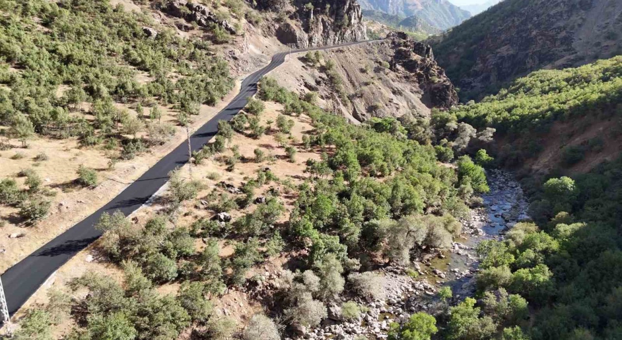 Şırnakta 104 kilometrelik yol tamamlandı