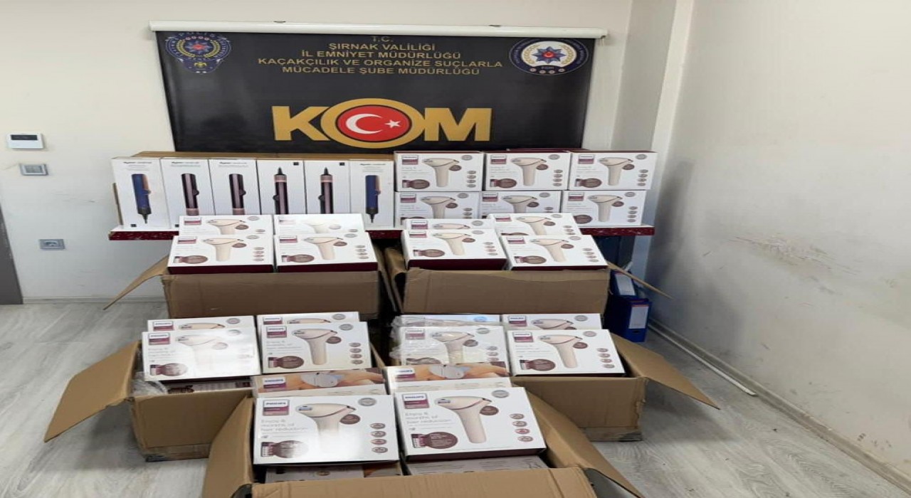 Şırnakta 7 milyon liralık kaçakçılık operasyonu: 2 tutuklama