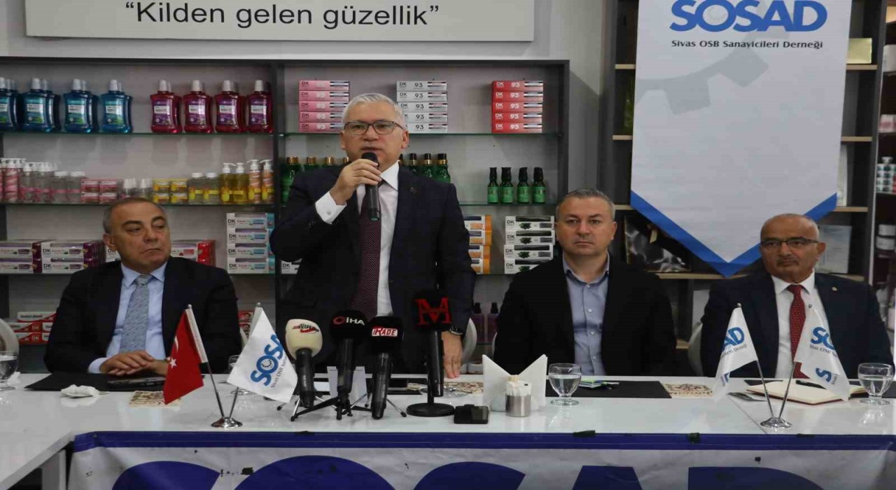 Sivas Organize Sanayi Bölgesinde doluluk oranı yüzde 99a ulaştı