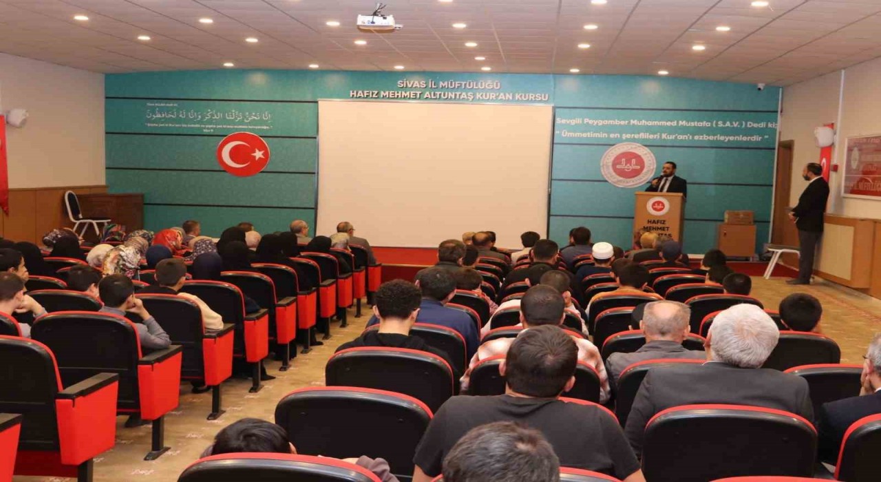 Sivasta 14 öğrenciye hafızlık belgesi takdim edildi
