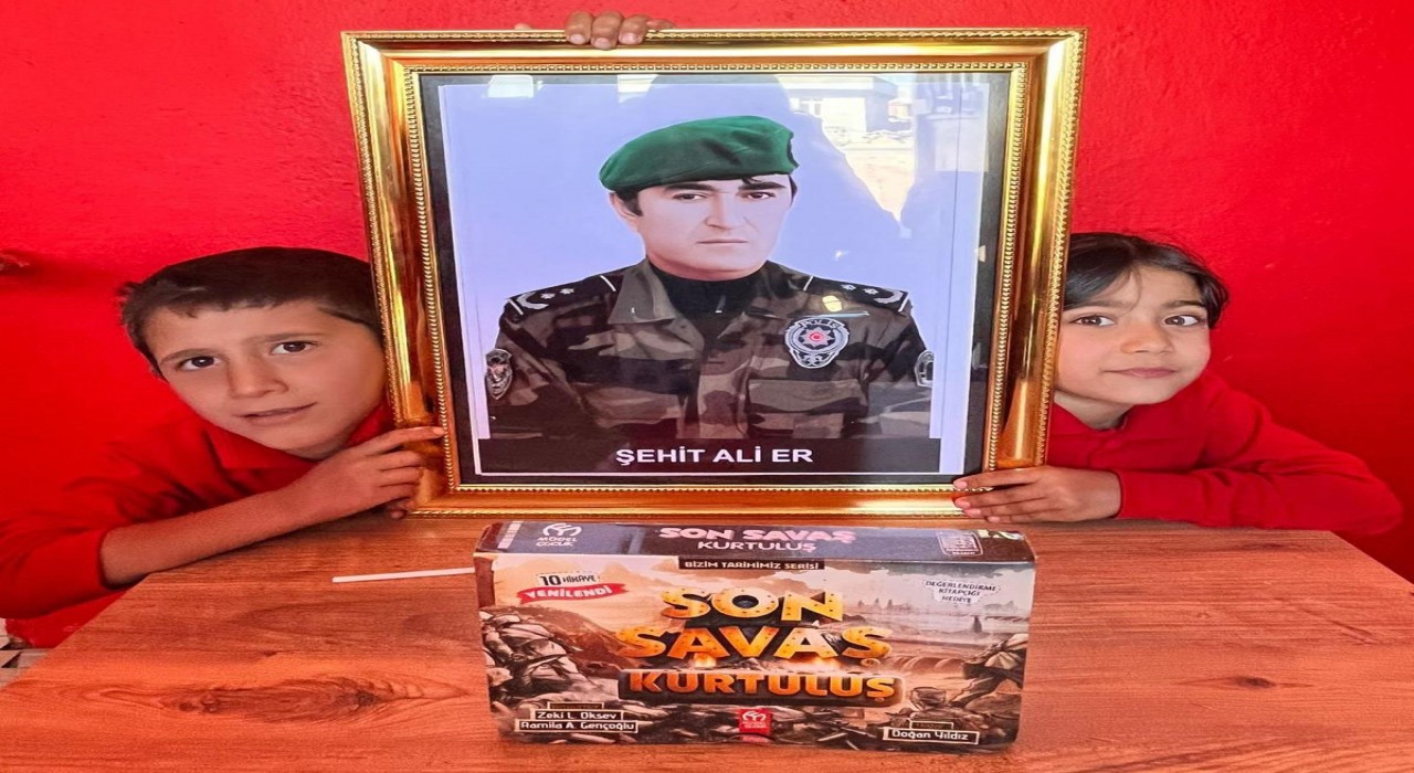 Siverek kamışlı ilkokulunda şehitlerimiz için anlamlı çalışma