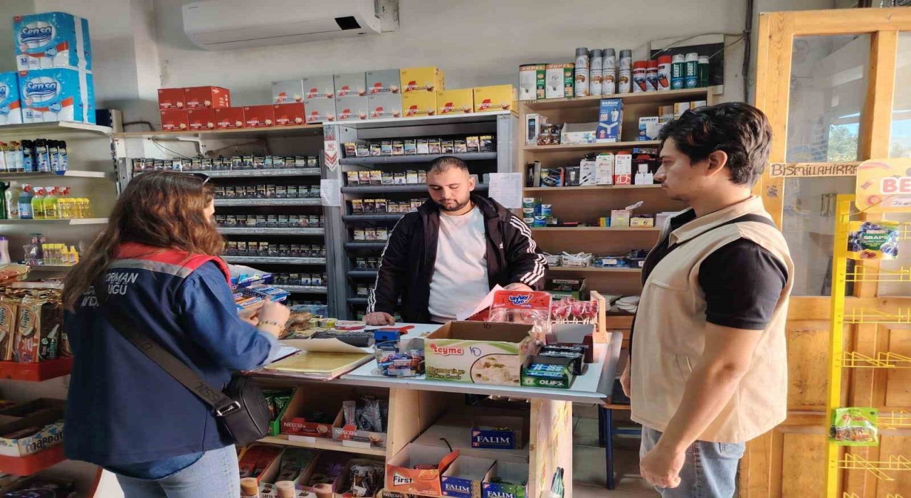 Sökede gıda satış ve tüketim yerleri denetlendi