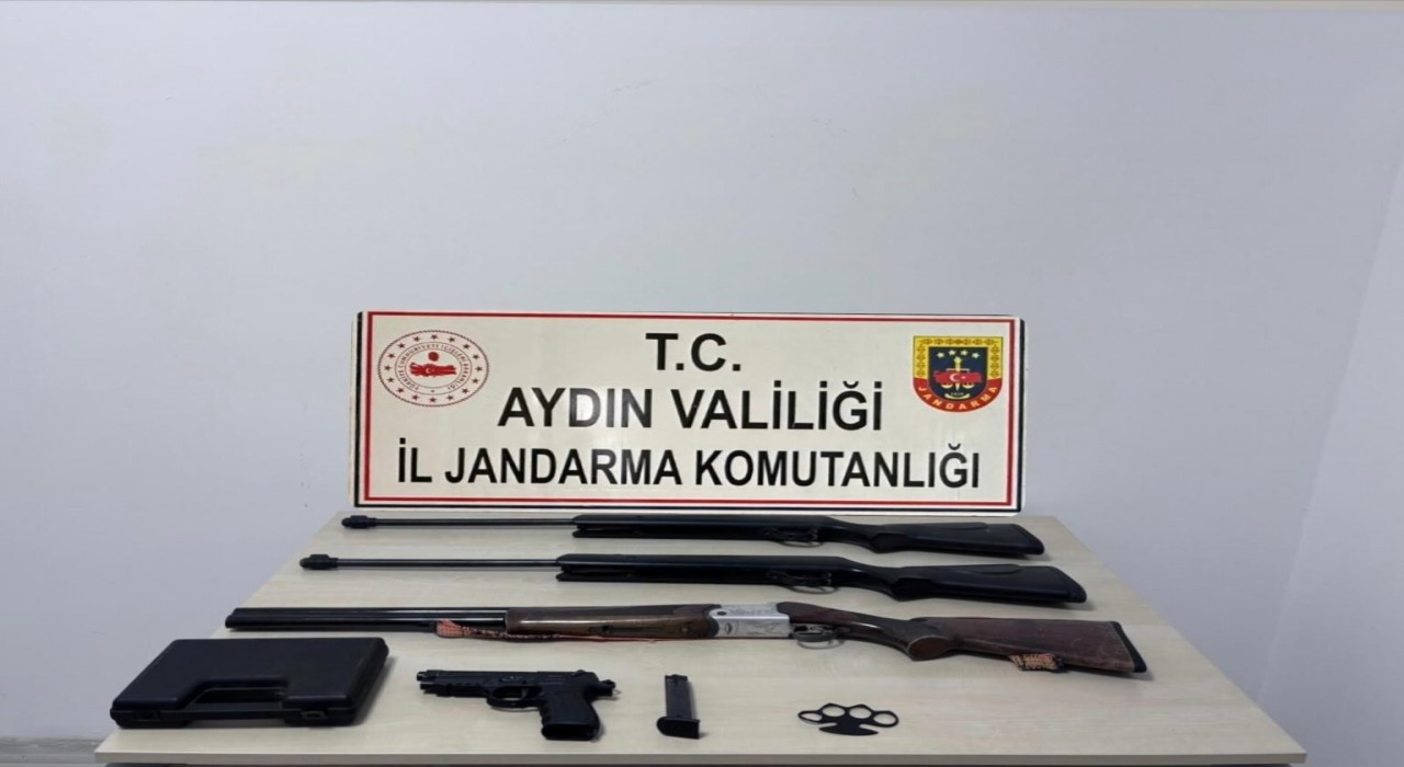 Sosyal medyadan silah fotoğrafı paylaşınca yakalandı