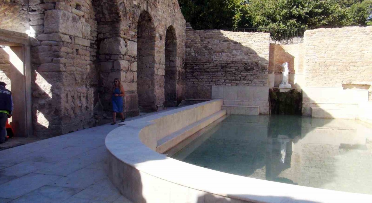 Stratonikeia antik kentindeki ‘Roma Hamamına ziyaretçi akını