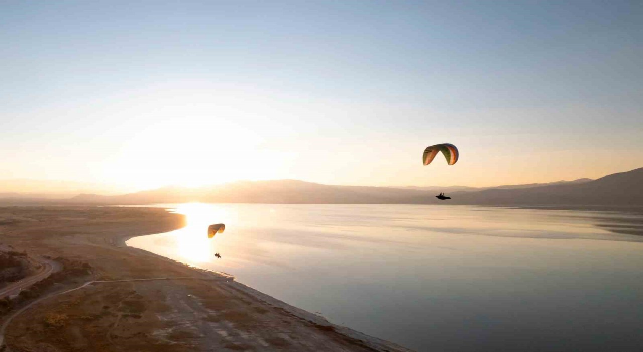 Suları çekilen Burdur Gölünde rehabilitasyon projesi başlatıldı