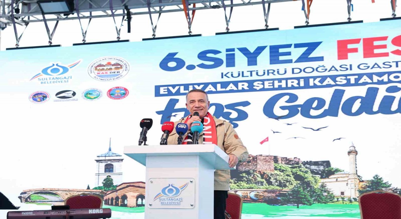 Sultangazide düzenlenen Kastamonu 6. Siyez Festivali yoğun ilgi gördü