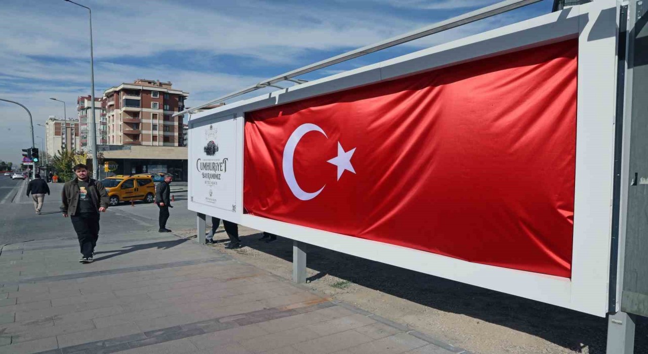 Talas Belediyesinden Cumhuriyet Bayramına özel konsept