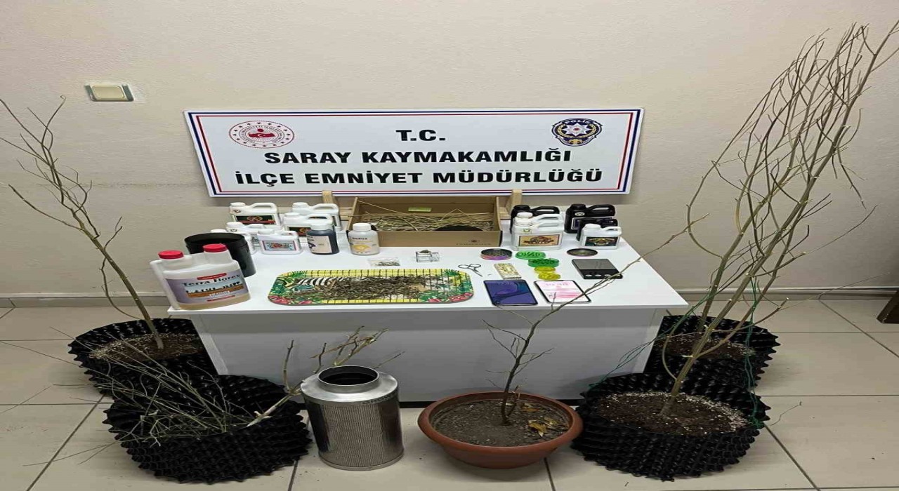 Tekirdağda uyuşturucu operasyonu: 5 gözaltı