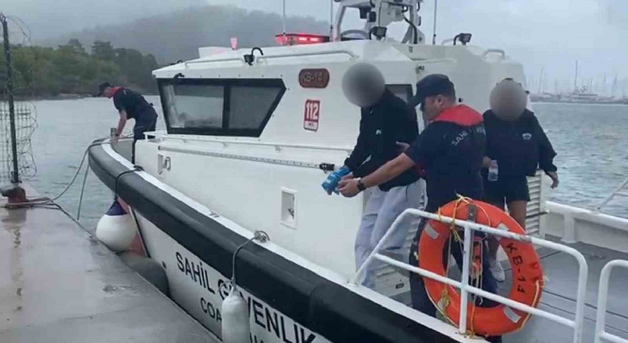 Teknede yaralanan vatandaşa Sahil Güvenlikten tıbbi tahliye