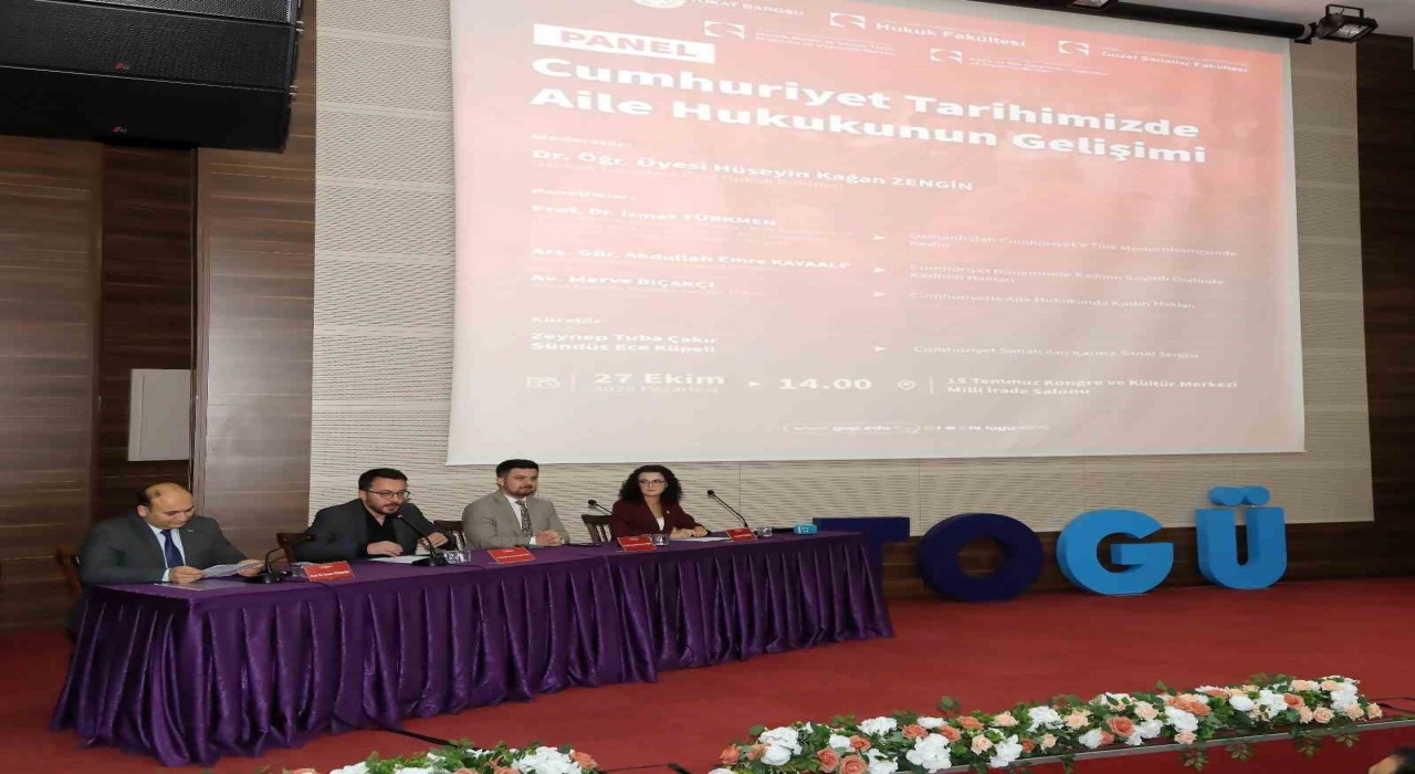 TOGÜde Cumhuriyetin 102nci yılında aile hukukunun dönüşümü konuşuldu
