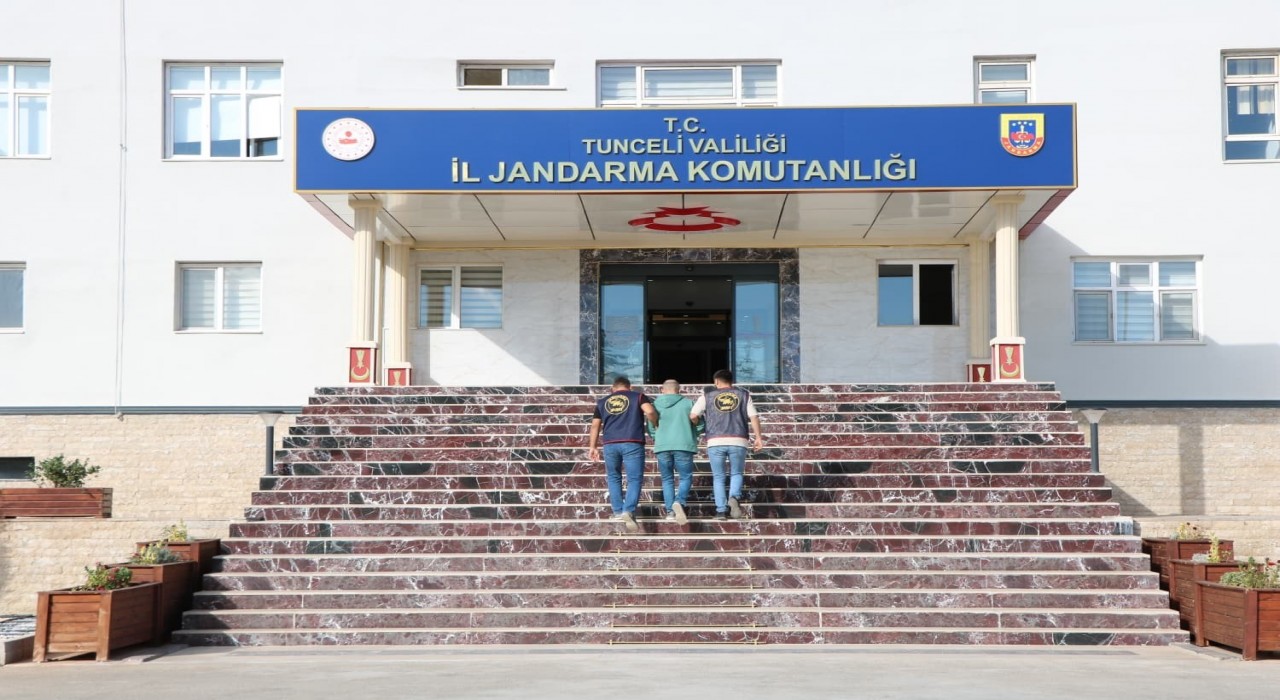 Tuncelide 29 ayrı suçtan aranan şüpheli yakalandı