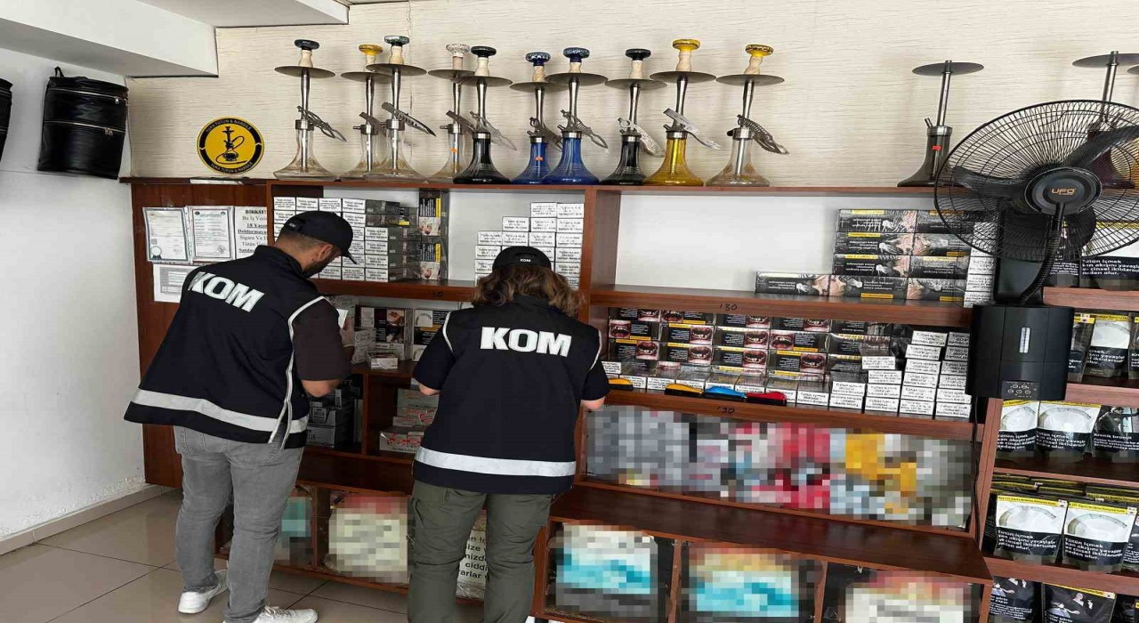 Tuncelide kaçak tütün operasyonu: Çok sayıda ürün ele geçirildi