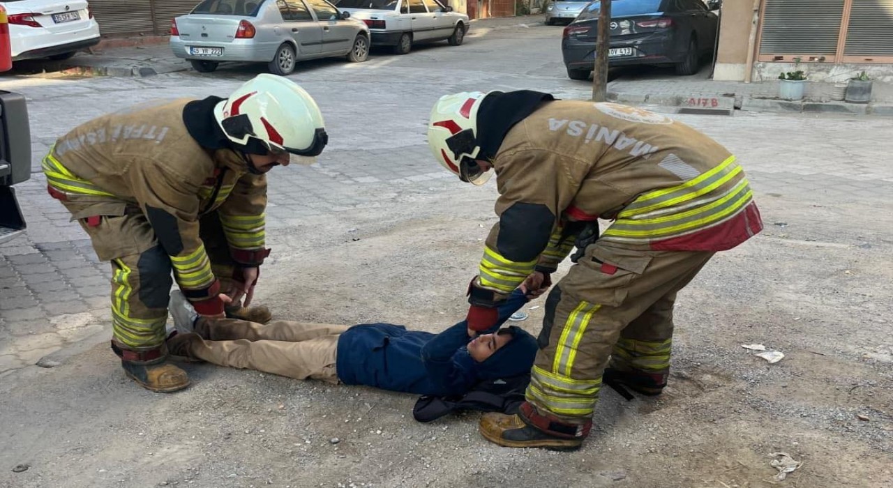 Turgutluda deprem tatbikatı