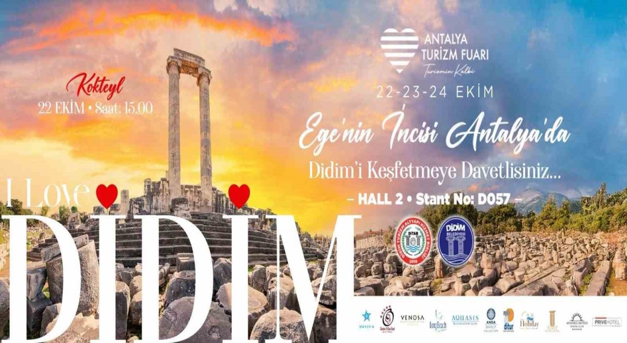 Turizm fuarında Didim rüzgarı esecek