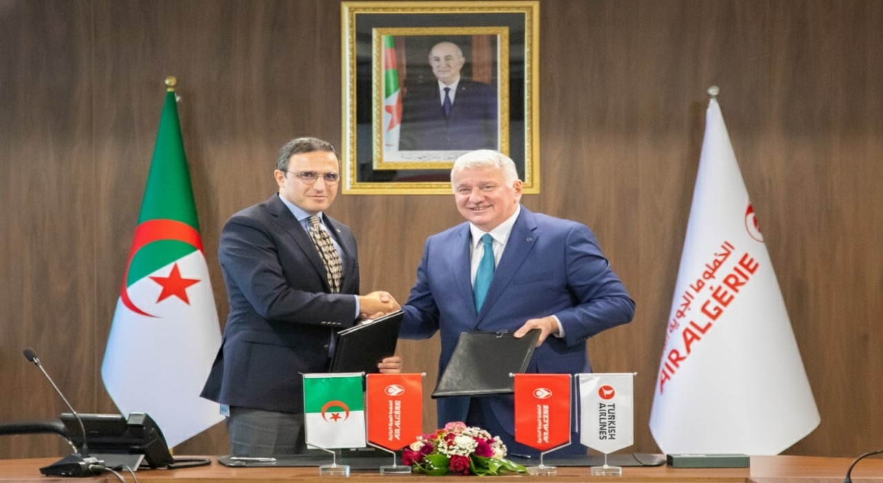 Türk Hava Yollarından Cezayirde yeni iş birliği mutabakatı