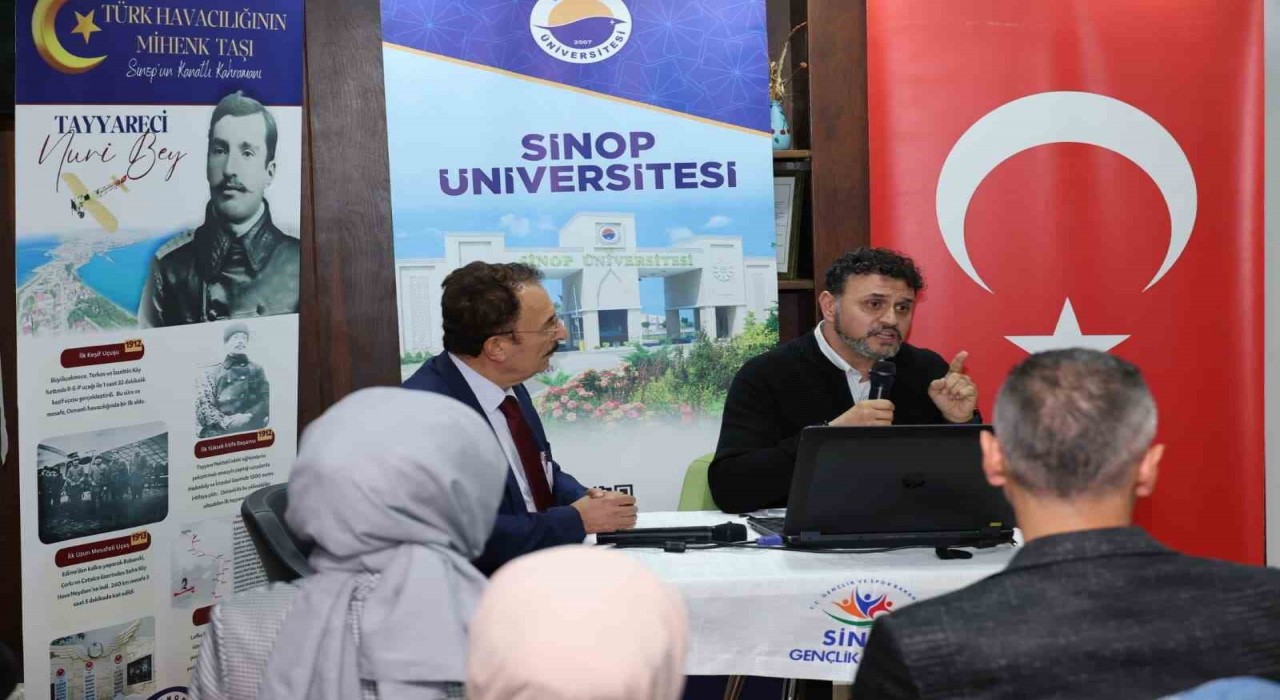Türk havacılığının öncüsü Sinopta anıldı