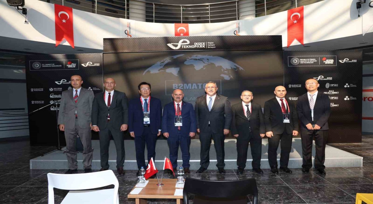 Türkiye-Çin teknoloji iş birliği toplantısı Düzce gerçekleştirildi