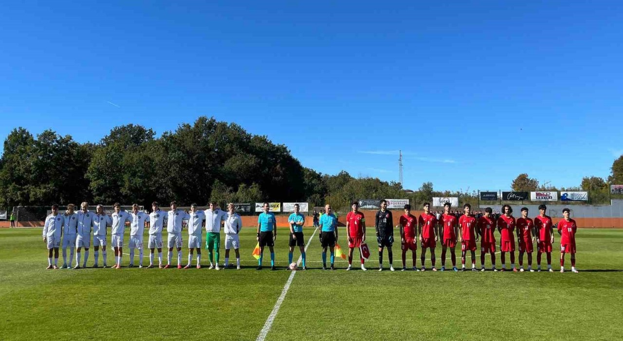 U19 Milli Futbol Takımı, Hazırlık Turnuvasında Danimarkaya mağlup oldu