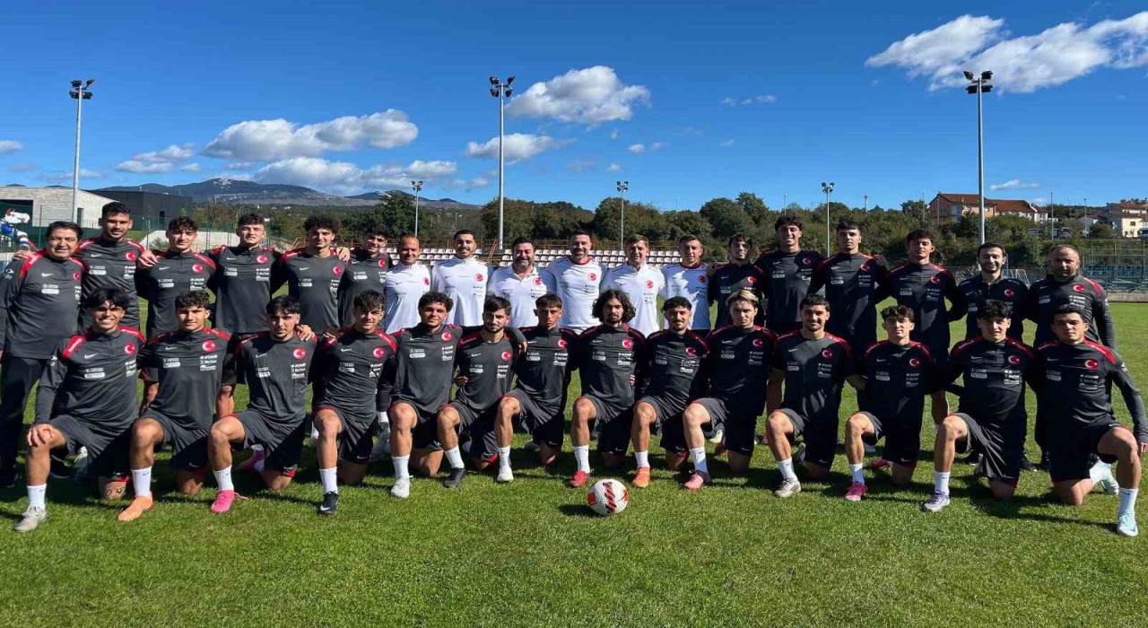 U19 Milli Takımı, Danimarka maçı hazırlıklarına Hırvatistanda başladı