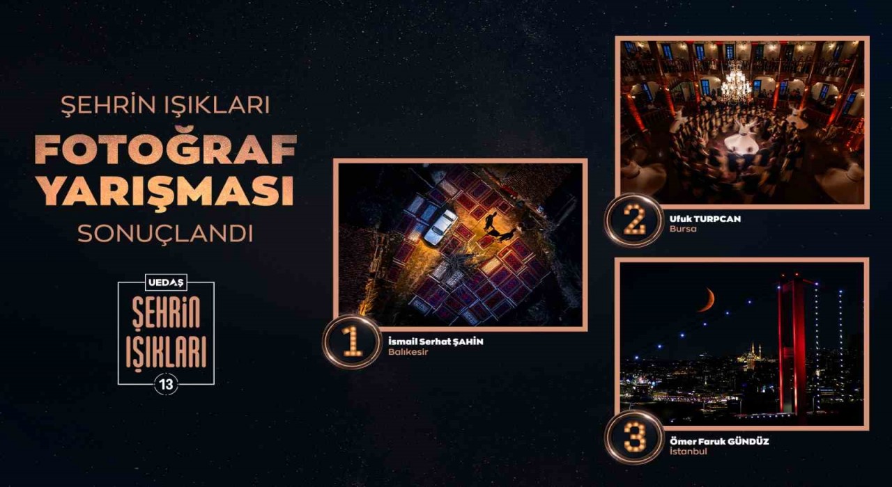 Uluslararası Şehrin Işıkları Fotoğraf Yarışmasında kazananlar açıklandı